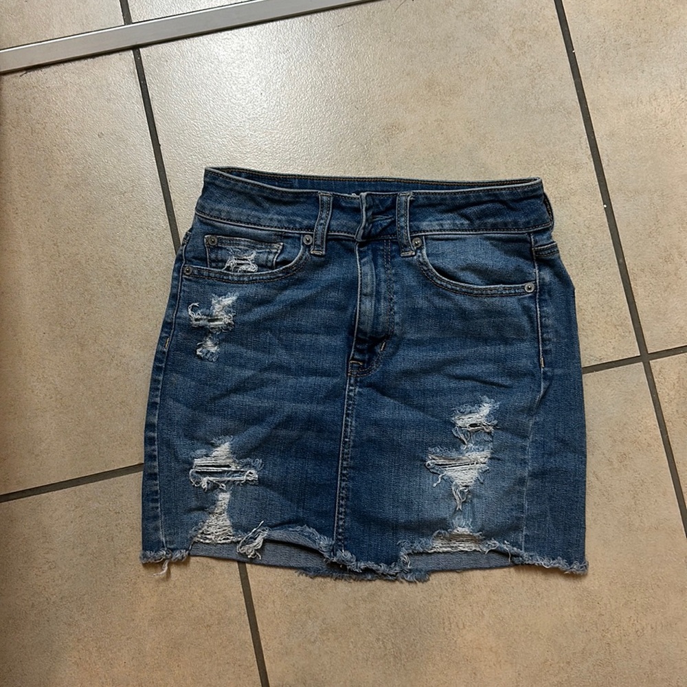 American Eagle jean skirt